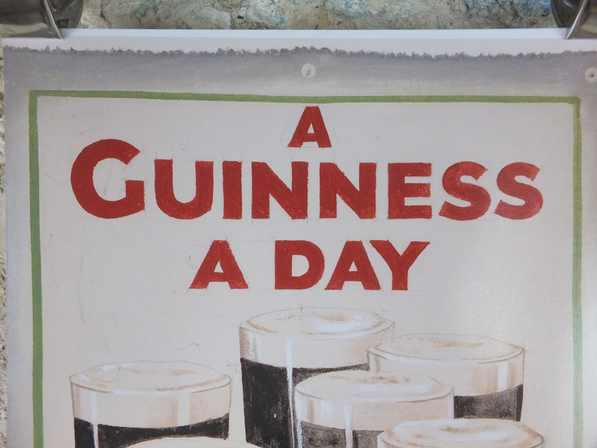 The Lost Guinness Gilroy Posters Photo, by John Gilroy, A Guinness a Day, from S.H. Benson, Advertising campaigns, wall art decor
