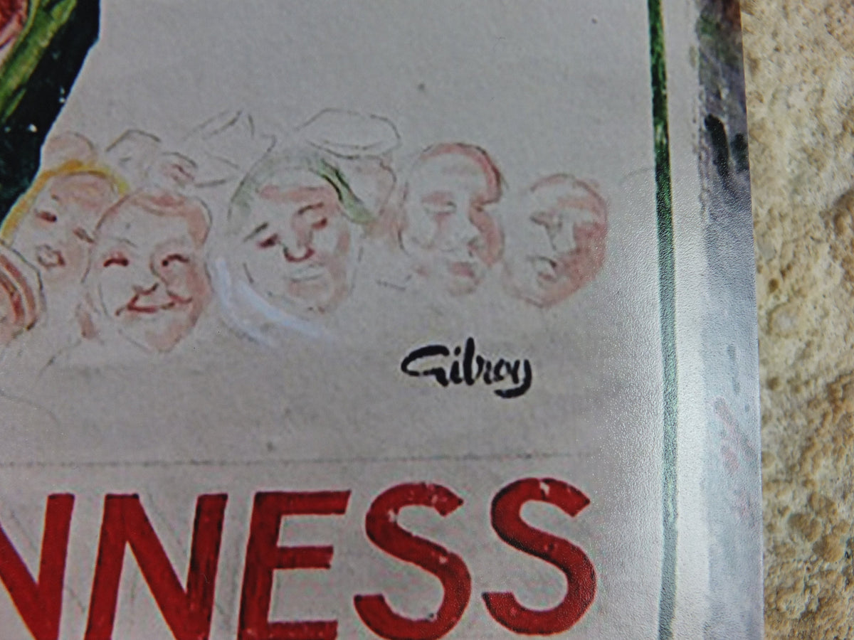 The Lost Guinness Gilroy Posters Photo, by John Gilroy, My Goodness My Guinness, from S.H. Benson, Advertising campaigns, wall art decor