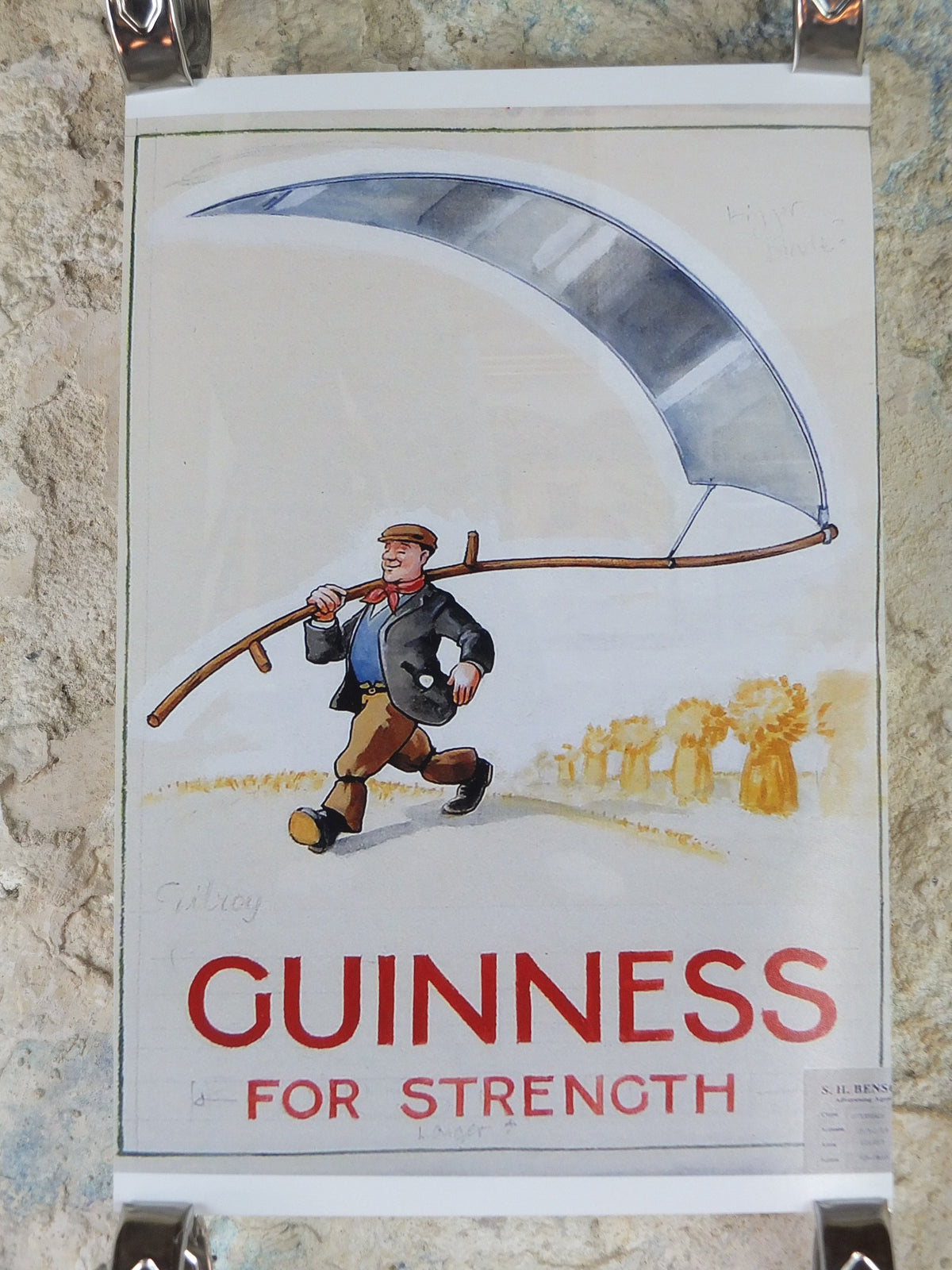 The Lost Guinness Gilroy Posters Photo, by John Gilroy, Guinness for Strength, from S.H. Benson, Advertising campaigns, wall art decor