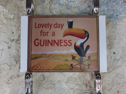 The Lost Guinness Gilroy Posters Photo, by John Gilroy, Lovely day for a Guinness, from S.H. Benson, Advertising campaigns, wall art decor