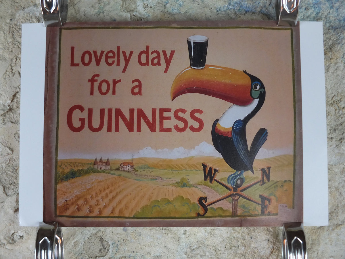 The Lost Guinness Gilroy Posters Photo, by John Gilroy, Lovely day for a Guinness, from S.H. Benson, Advertising campaigns, wall art decor