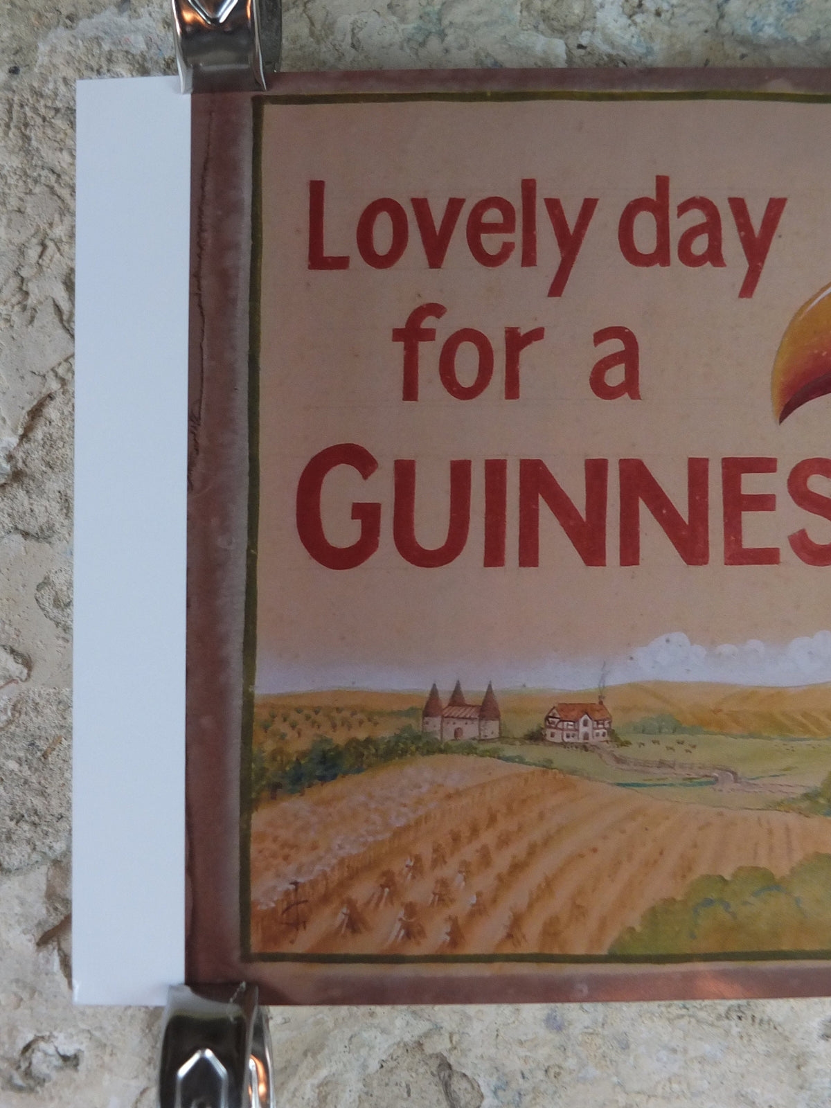 The Lost Guinness Gilroy Posters Photo, by John Gilroy, Lovely day for a Guinness, from S.H. Benson, Advertising campaigns, wall art decor