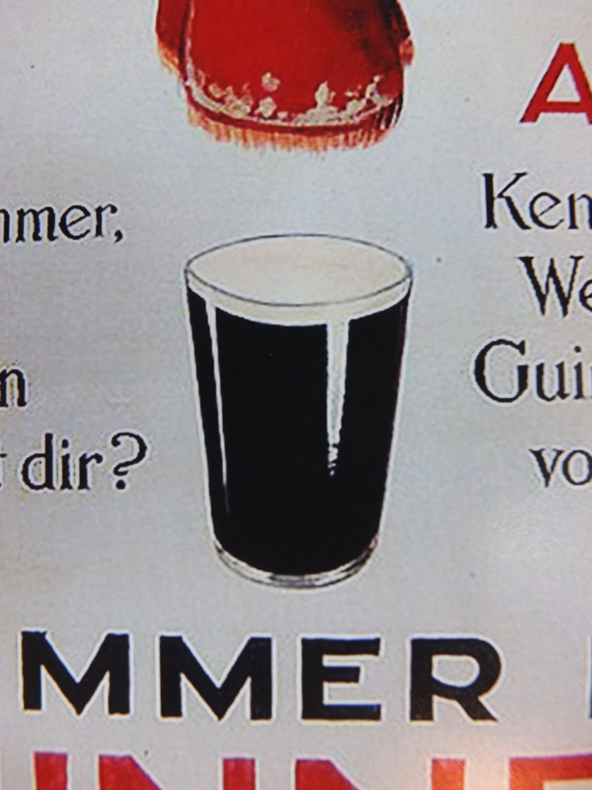 The Lost Guinness Gilroy Posters Photo, by John Gilroy, Lobster with Guinness, from S.H. Benson, Advertising campaigns, wall art decor