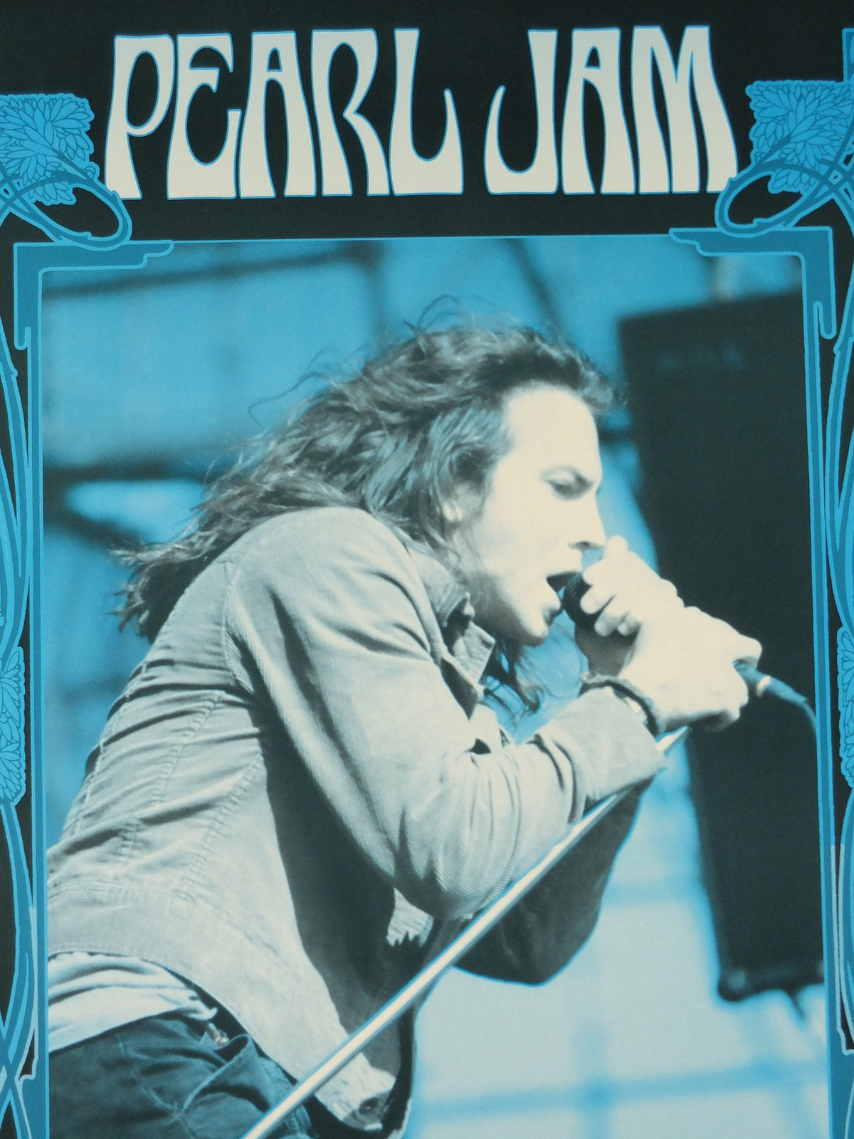 1992 Pearl Jam Concert Poster, Toronto Canadian Tour, signed by Bob Masse, 4/10 uncut A/P artists proof, Seattle Grunge music wall art decor