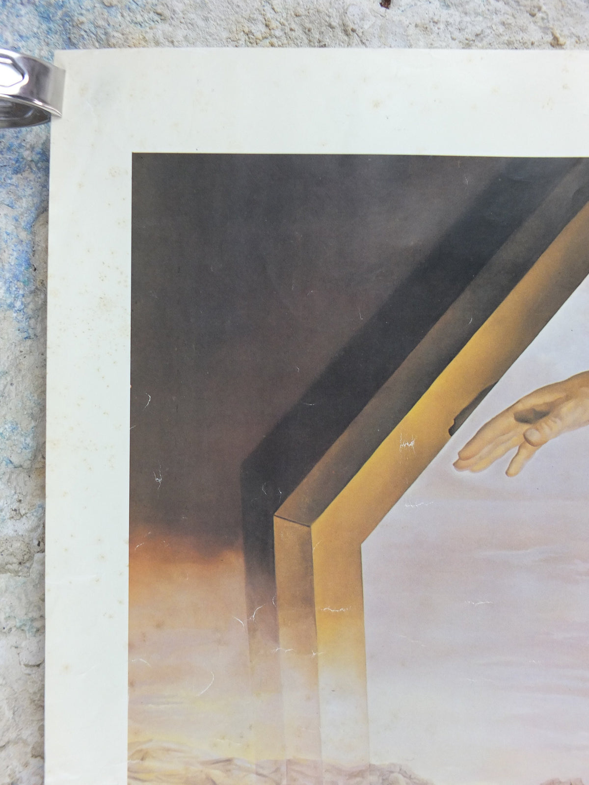 1970s Salvador Dali Poster, The Sacrament of the Last Supper, Jesus religious art, Cubism, Dada, Surrealism, wall art decor