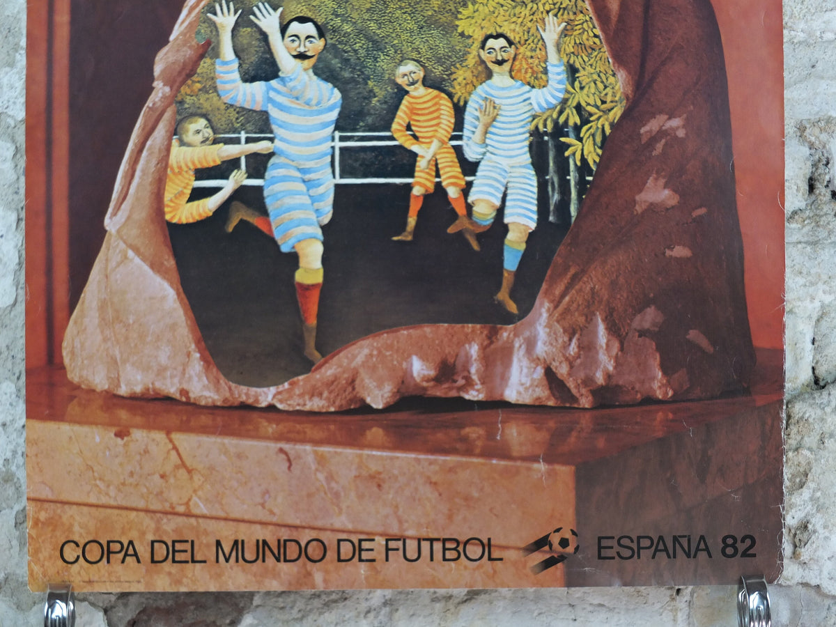 1982 World Cup Poster, Elche Spain 82 Espana, Copa del Mundo de futbol, Richard Topor, football, soccer, original sport wall art decor