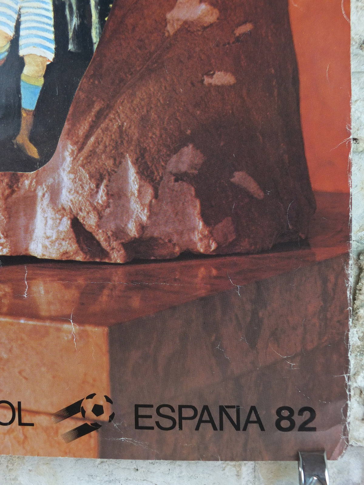 1982 World Cup Poster, Elche Spain 82 Espana, Copa del Mundo de futbol, Richard Topor, football, soccer, original sport wall art decor
