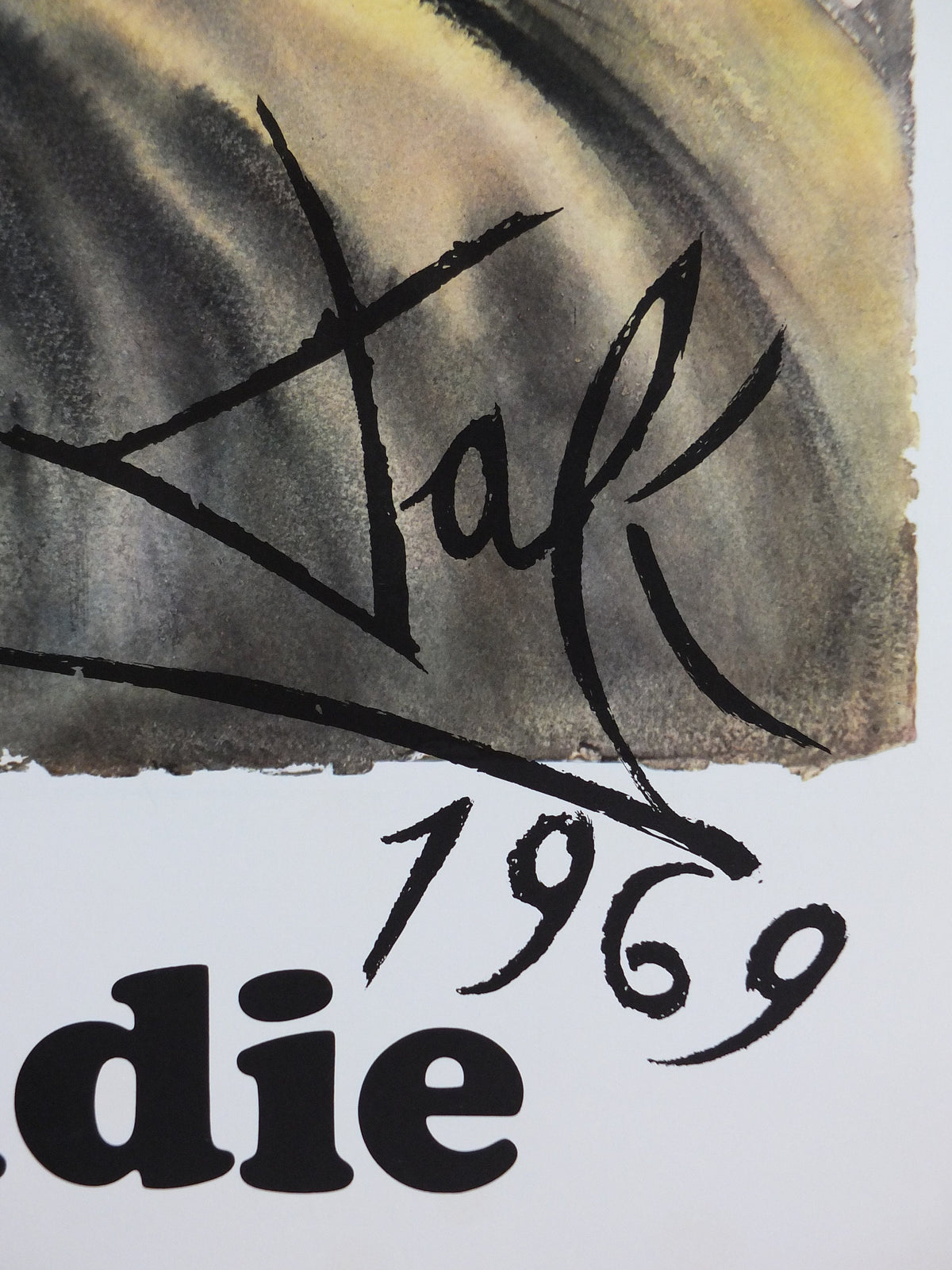 Vintage Dali Normandie Poster, Salvador Dali, Butterflies, SNCF, travel tourism, 100cmx62cm, Chemins de fer Francais, wall art 1970s