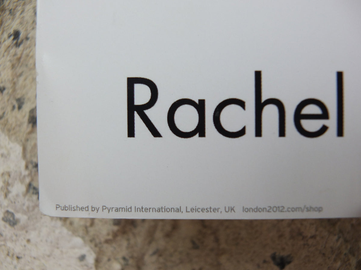 2012 London Olympics Poster, Rachel Whiteread, Olympic Rings, LondOn 2012, XXX Olympiad, post modern, sport wall art decor