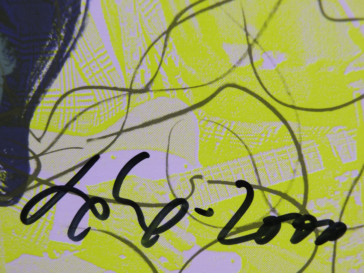 2000 signed Copenhagen Jazz Festival Poster, hand signed by Bjørn Nørgaard, Denmark, Bjorn Norgaard, music, wall art decor