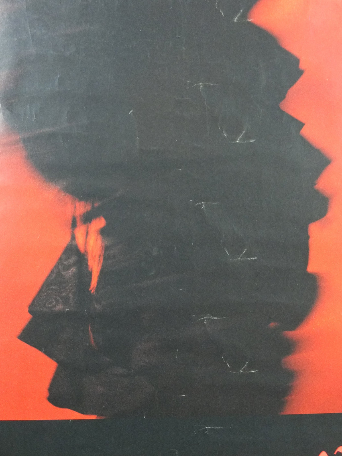 1986 Flamenco Espana Travel Poster, A sensual Spanish lady in flamenco dress in a full dancing flourish ole! Spain, wall art decor