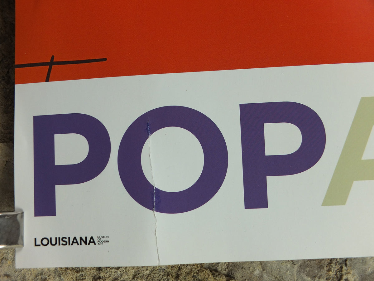 2013 Valerio Adami Poster, Plein Air N.Y., 1968, triptych, Louisiana Museum of Modern Art, pop art, retro wall art decor