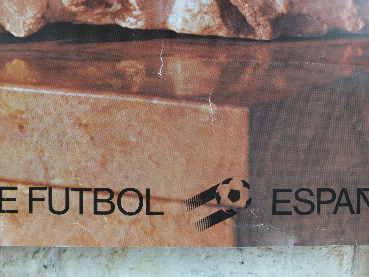 1982 World Cup Poster, Elche Spain 82 Espana, Copa del Mundo de futbol, Richard Topor, football, soccer, original sport wall art decor