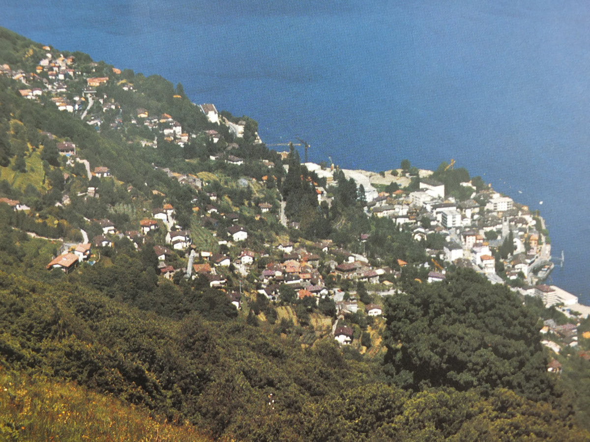 1960s Lago Maggoire Poster, Switzerland, Lake, Locarno Ascona Brissago, Suisse Travel tourism vacation, wall art decor