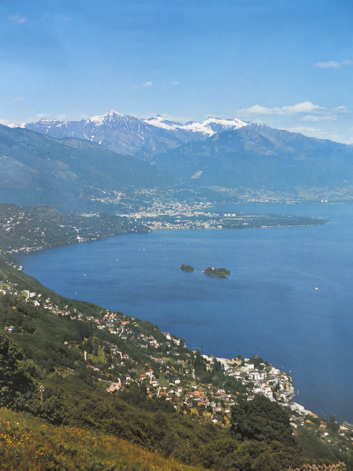 1960s Lago Maggoire Poster, Switzerland, Lake, Locarno Ascona Brissago, Suisse Travel tourism vacation, wall art decor