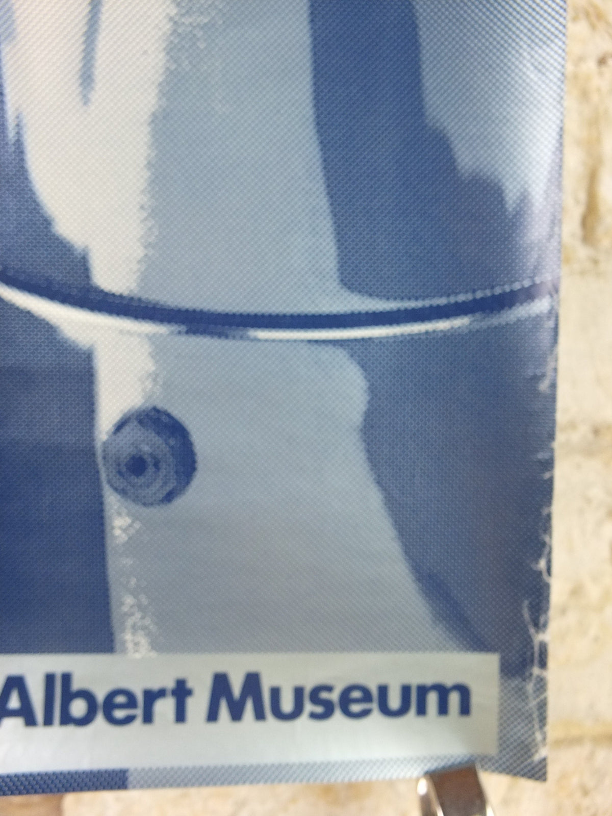1990s V&A Museum Poster, Coffee Pots in the 20C, Coffee Pot (1900) and (1984), Victoria and Albert gallery exhibition wall art decor