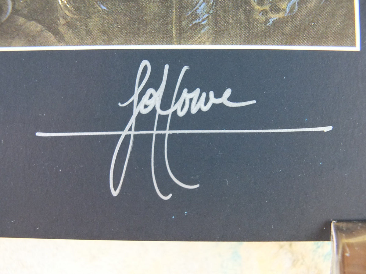 Hand signed John Howe The Fall of Gondolin Poster, 1999 Tolkien Silmarillion, Middle Earth pre Lord of the Rings, print wall art decor
