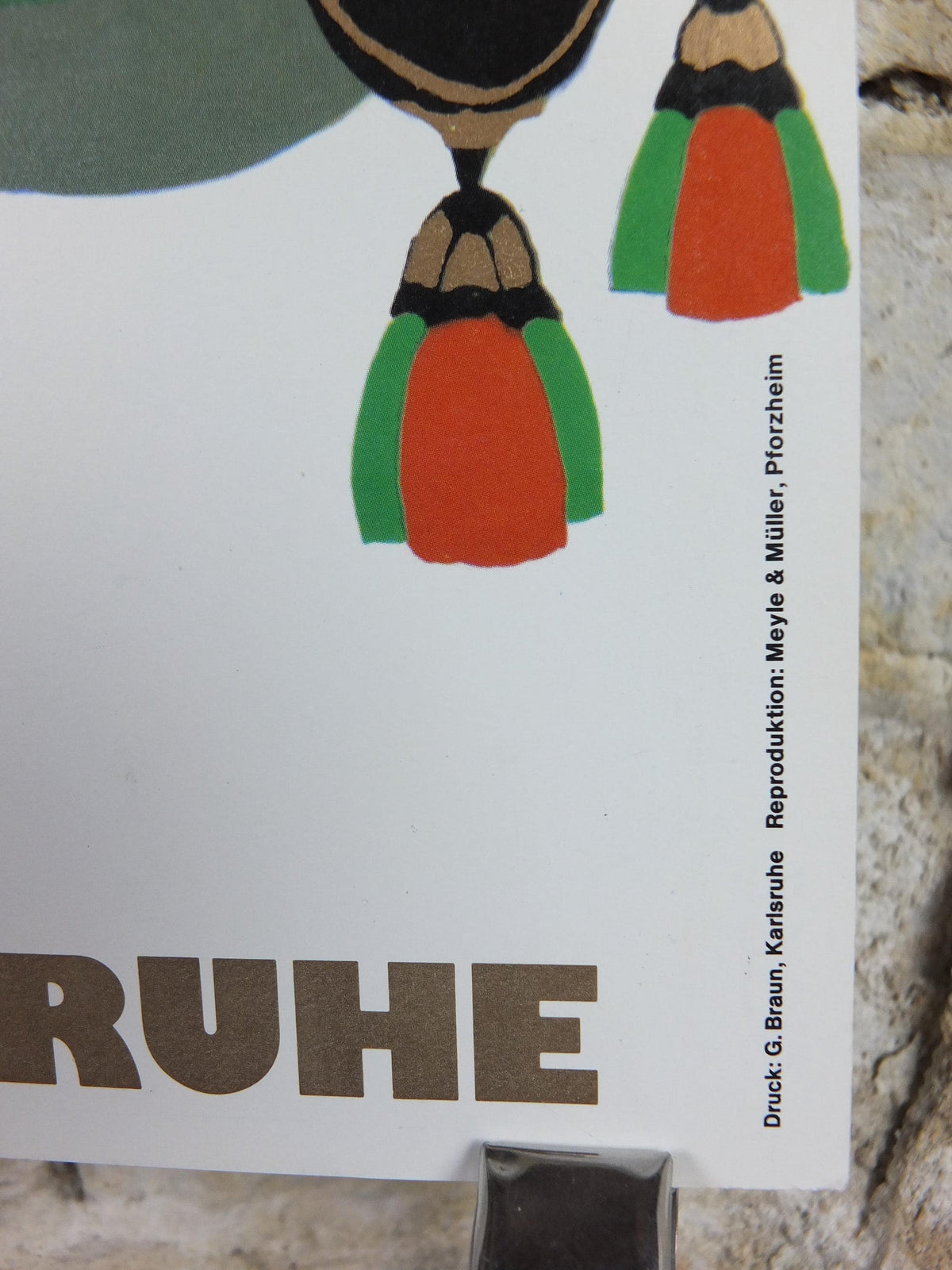 1984 Bjørn Wiinblad Poster, The Barber of Baghdad, Der Barbier von Bagdad, Peter Cornelius Badisches Staatstheater Karlsruhe, wall art decor