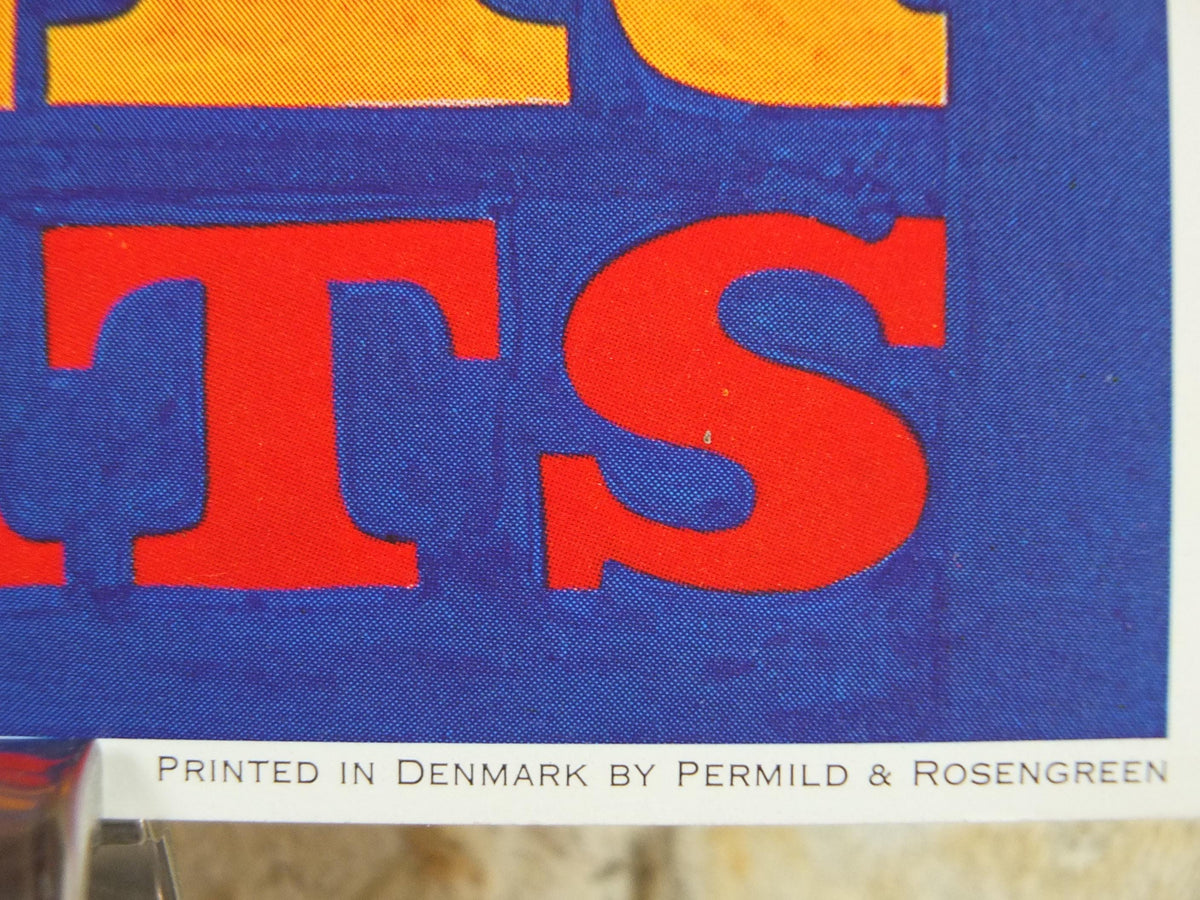 1984 Bjørn Wiinblad Poster, Kupferberg Center Colden for Performing Arts Queens College, Flushing, New York, Danish Design, wall art decor