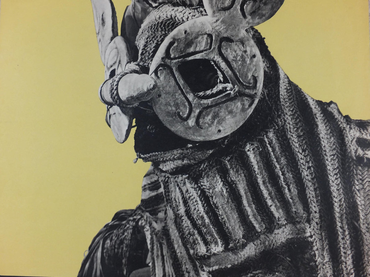 1959 Masquerade Mask Poster, Le Masque, Musee Guimet, surrealism, photography gallery exhibition, wall art decor