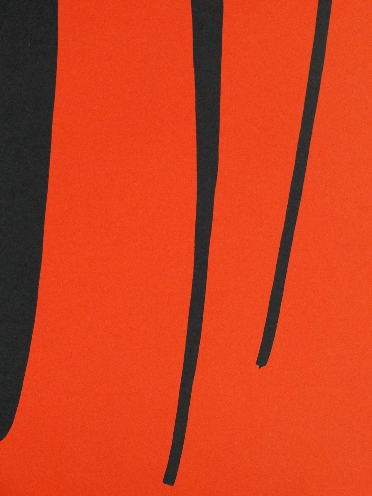 1959 Alexander Calder Poster, Stabile Noir, Abstract, Galerie Maeght Paris, Innovative Mobiles artist, gallery exhibition, wall art decor