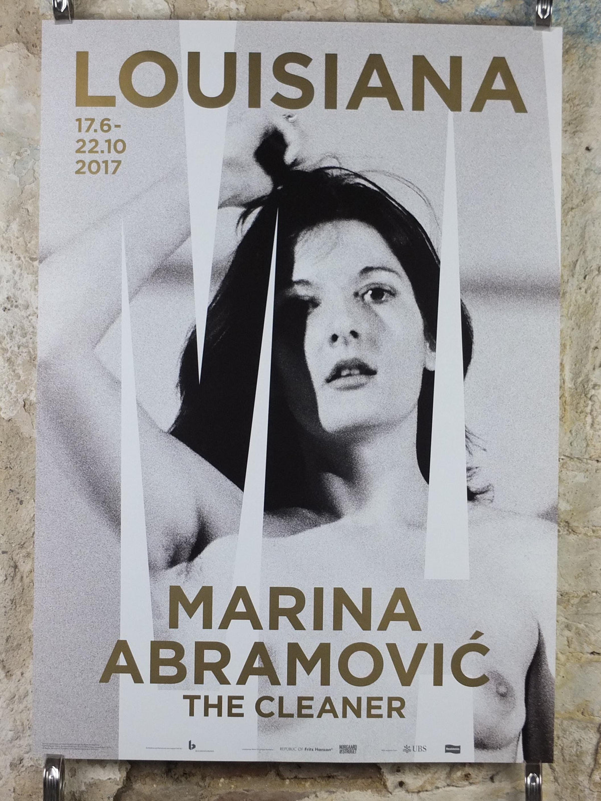 2017 Marina Abramovic Poster, The Cleaner, Art must be beautiful, Artist must be beautiful 1975 Louisiana, photography, retro wall art decor