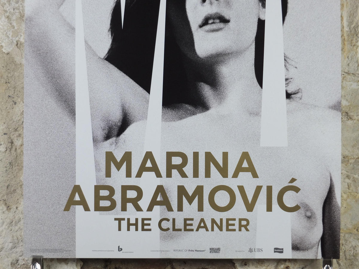 2017 Marina Abramovic Poster, The Cleaner, Art must be beautiful, Artist must be beautiful 1975 Louisiana, photography, retro wall art decor