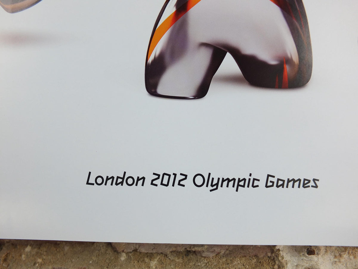 2012 London Olympics Poster, Wenlock, Olympic Mascot, LondOn 2012, XXX Olympiad, post modern, sport wall art decor