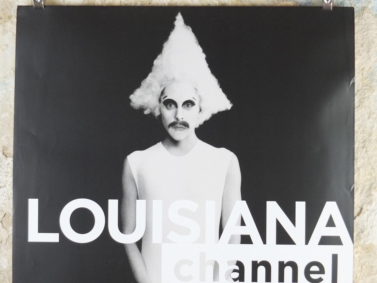 1999 Ugo Rondinone Poster, I don't live here any more, Louisiana Channel, Museum of Modern Art, gallery exhibition wall art decor