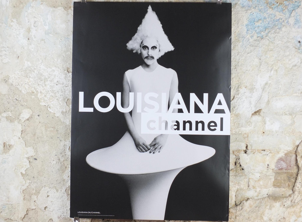 1999 Ugo Rondinone Poster, I don't live here any more, Louisiana Channel, Museum of Modern Art, gallery exhibition wall art decor