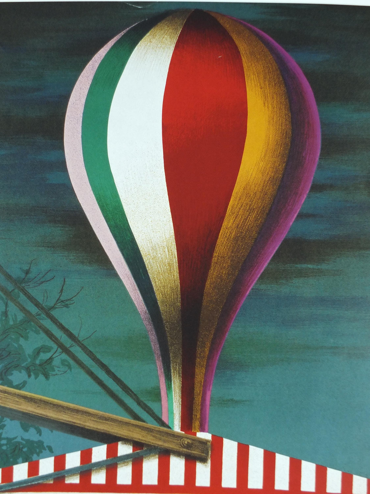 2014 Tivoli Poster, Copenhagen Amusement Park in Denmark by Ib Anderson 1943, Pop Art, Travel tourism vacation wall art decor