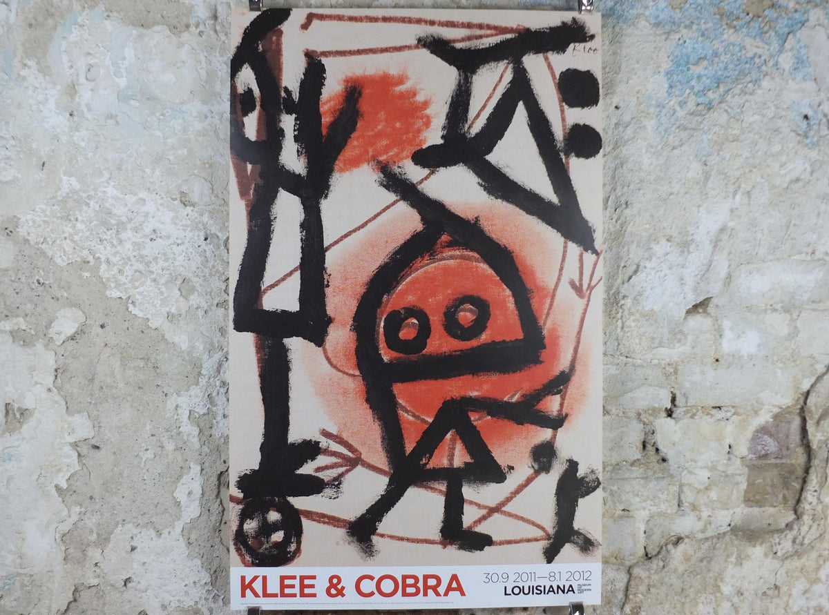 2012 Paul Klee Poster, Klee & Cobra, Boys games with a kite 1939, Der Blaue Reiter, Bauhaus, Surrealism gallery exhibition wall art decor