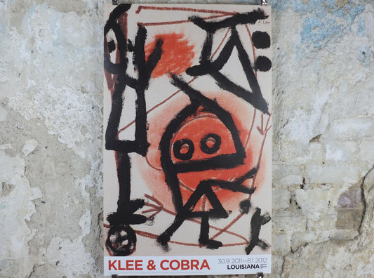 2012 Paul Klee Poster, Klee & Cobra, Boys games with a kite 1939, Der Blaue Reiter, Bauhaus, Surrealism gallery exhibition wall art decor