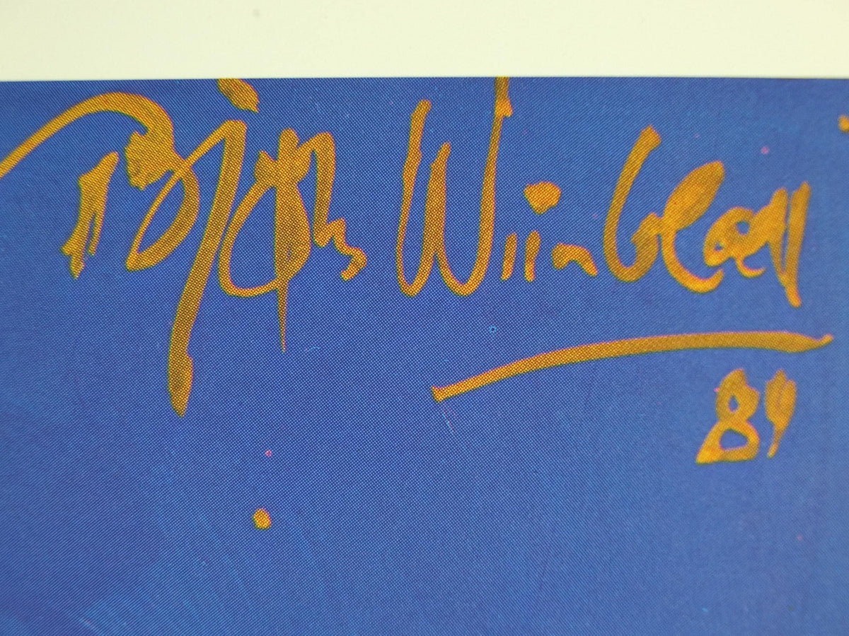 1984 Bjørn Wiinblad Poster, Kupferberg Center Colden for Performing Arts Queens College, Flushing, New York, Danish Design, wall art decor