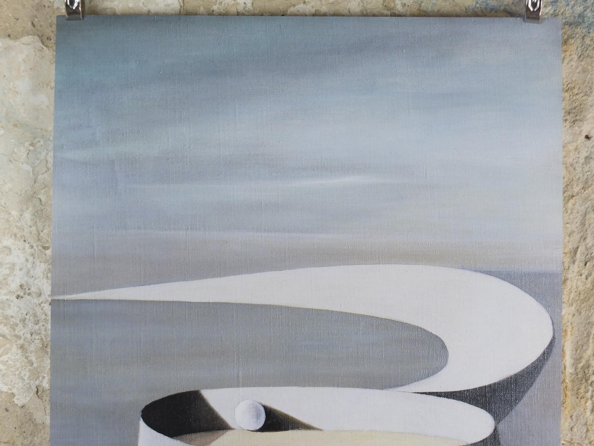 2020 Kay Sage Poster, No one heard Thunder 1939, Fantastic Women, Fantastisk Kvinder, Surrealism, gallery exhibition wall art decor