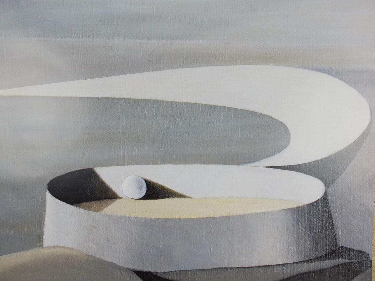 2020 Kay Sage Poster, No one heard Thunder 1939, Fantastic Women, Fantastisk Kvinder, Surrealism, gallery exhibition wall art decor