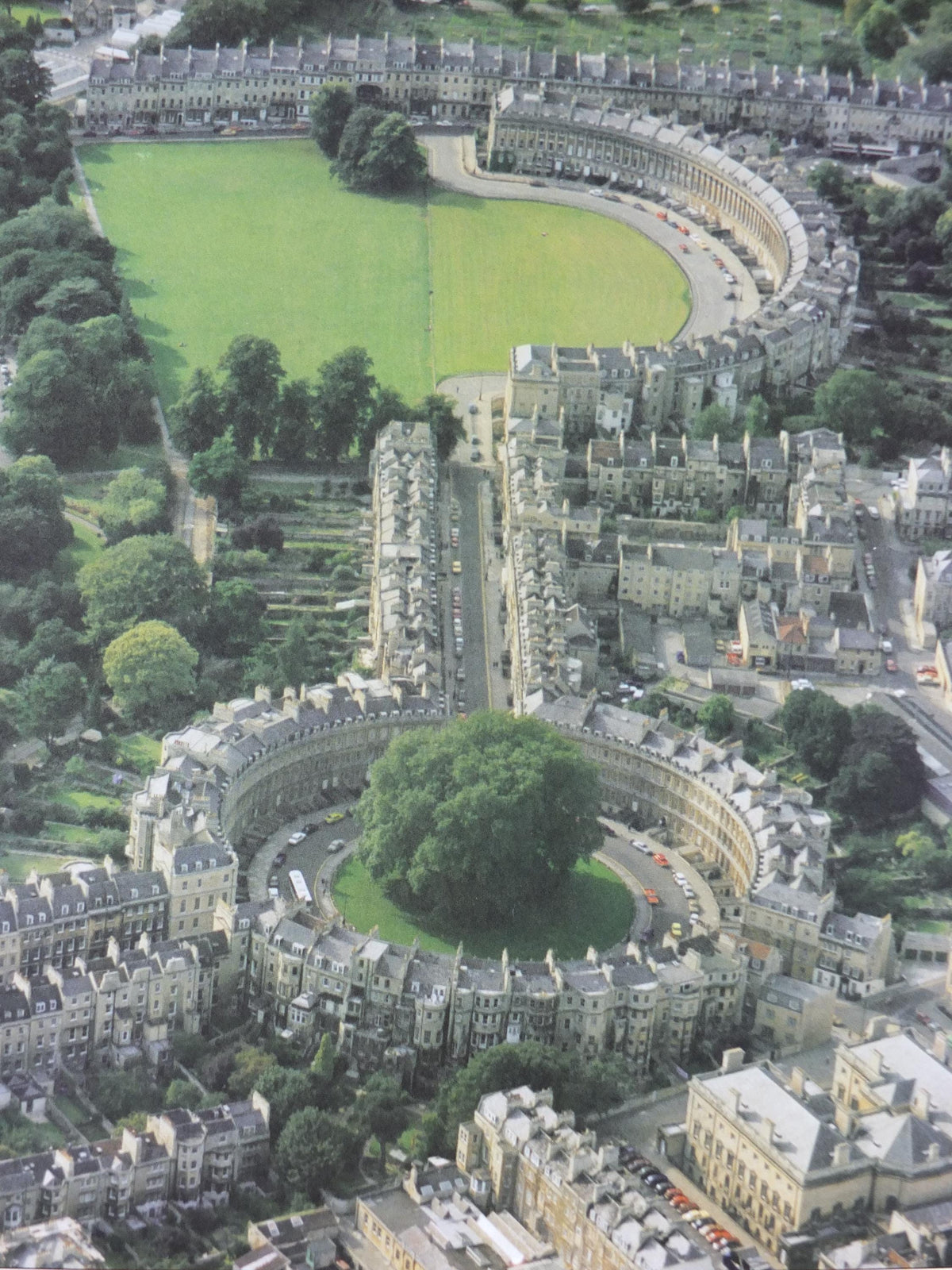 1970s Bath Travel Poster Royal Crescent & Circus, Tourist Information Centre, Avon, Somerset, England, United Kingdom, travel wall art decor