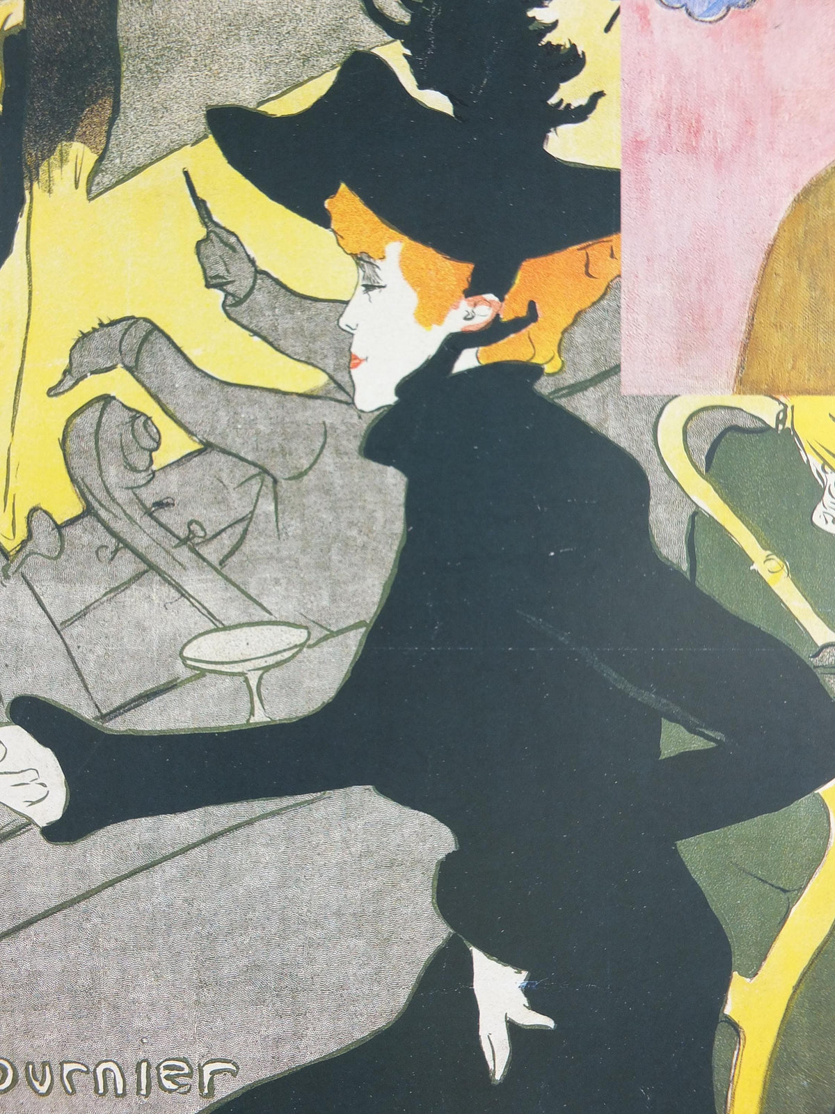 2010 Meeting Japan Poster, Degas, Monet, Gaugin, Toulouse Lautrec, Ordrupgaard, Expressionism, Symbolism, gallery exhibition, wall art decor