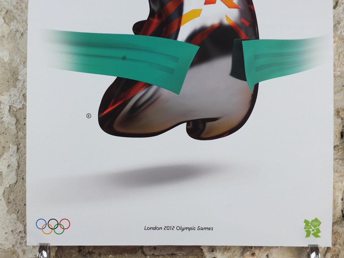2012 London Olympics Poster, Wenlock, Olympic Mascot, LondOn 2012, XXX Olympiad, post modern, sport wall art decor