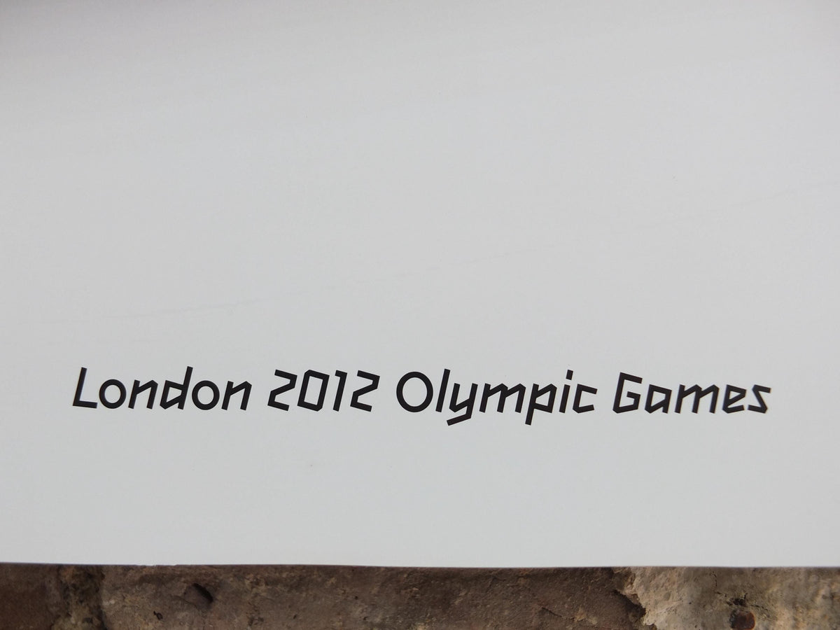 2012 London Olympics Poster, Wenlock, Olympic Mascot, LondOn 2012, XXX Olympiad, post modern, sport wall art decor