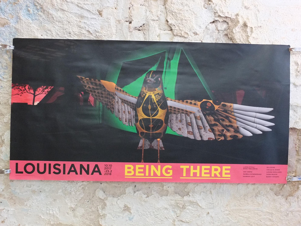 2017 Lizzie Fitch & Ryan Trecartin Poster, Temple Time, Being There, Louisiana Museum of Modern Art, pop art, retro wall art decor