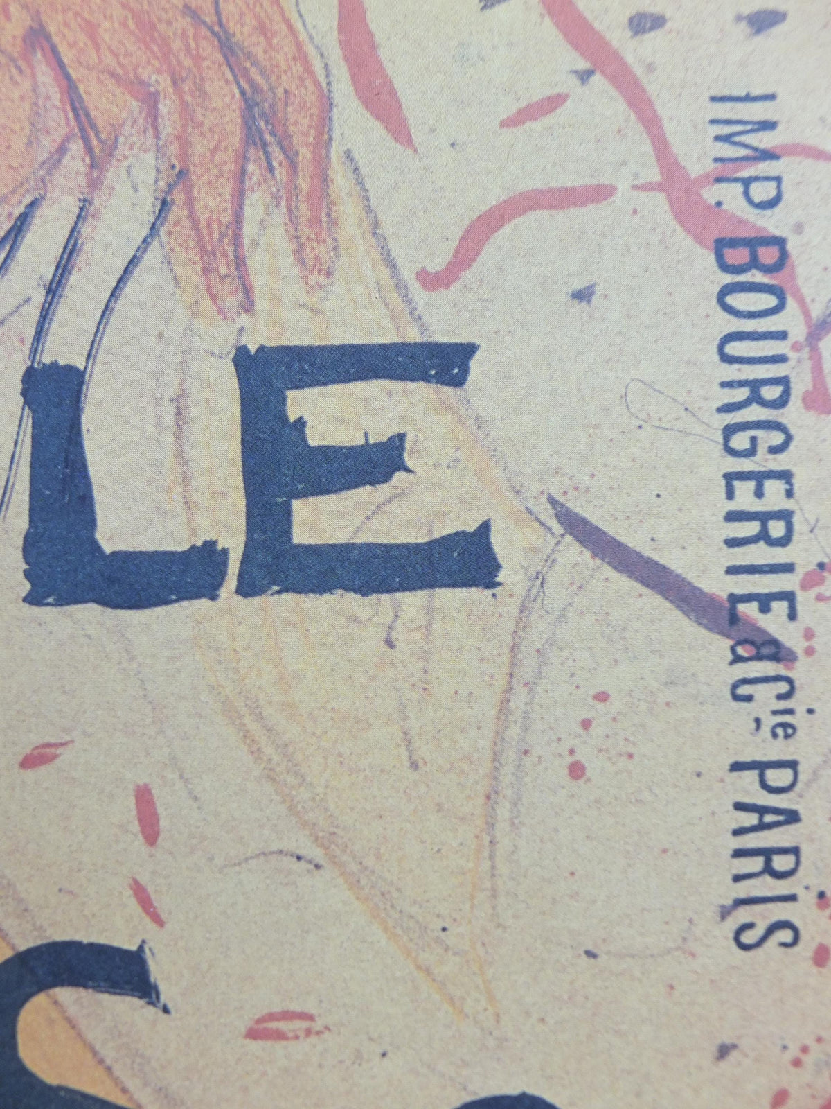 1995 Henri Toulouse-Lautrec Poster, La passegere du 54 - Salon des cent, Art Nouveau, gallery exhibition, wall art decor