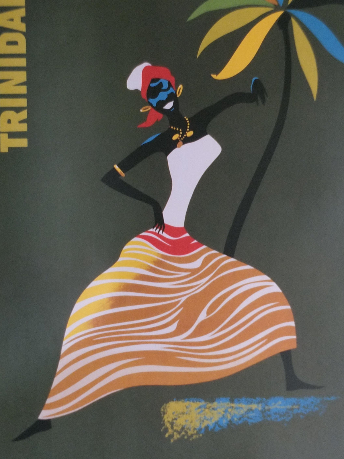 2004 Trinidad and Tobago Travel Poster, from 1965, Tourist Board, reprint, travel tourism, wall art decor