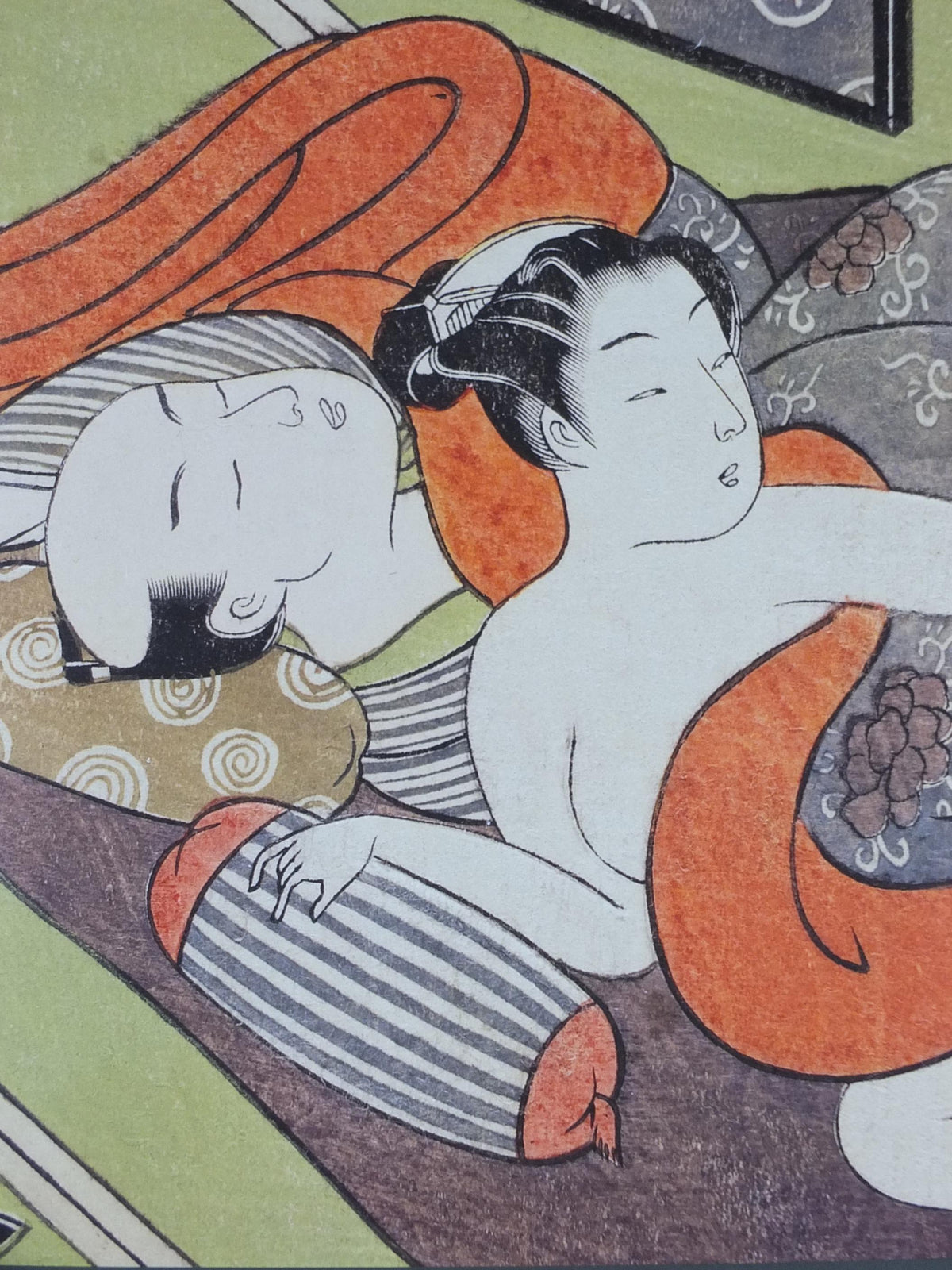 2013 Japanese Art Poster, The Night of Longing - Love and desire in Japanese Prints, gallery exhibition, wall art decor