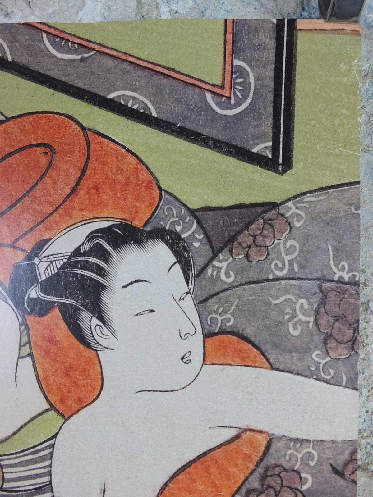 2013 Japanese Art Poster, The Night of Longing - Love and desire in Japanese Prints, gallery exhibition, wall art decor
