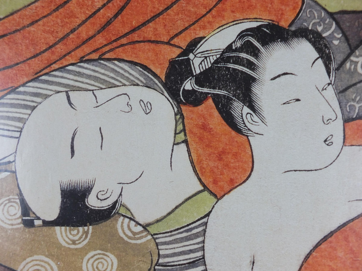 2013 Japanese Art Poster, The Night of Longing - Love and desire in Japanese Prints, gallery exhibition, wall art decor