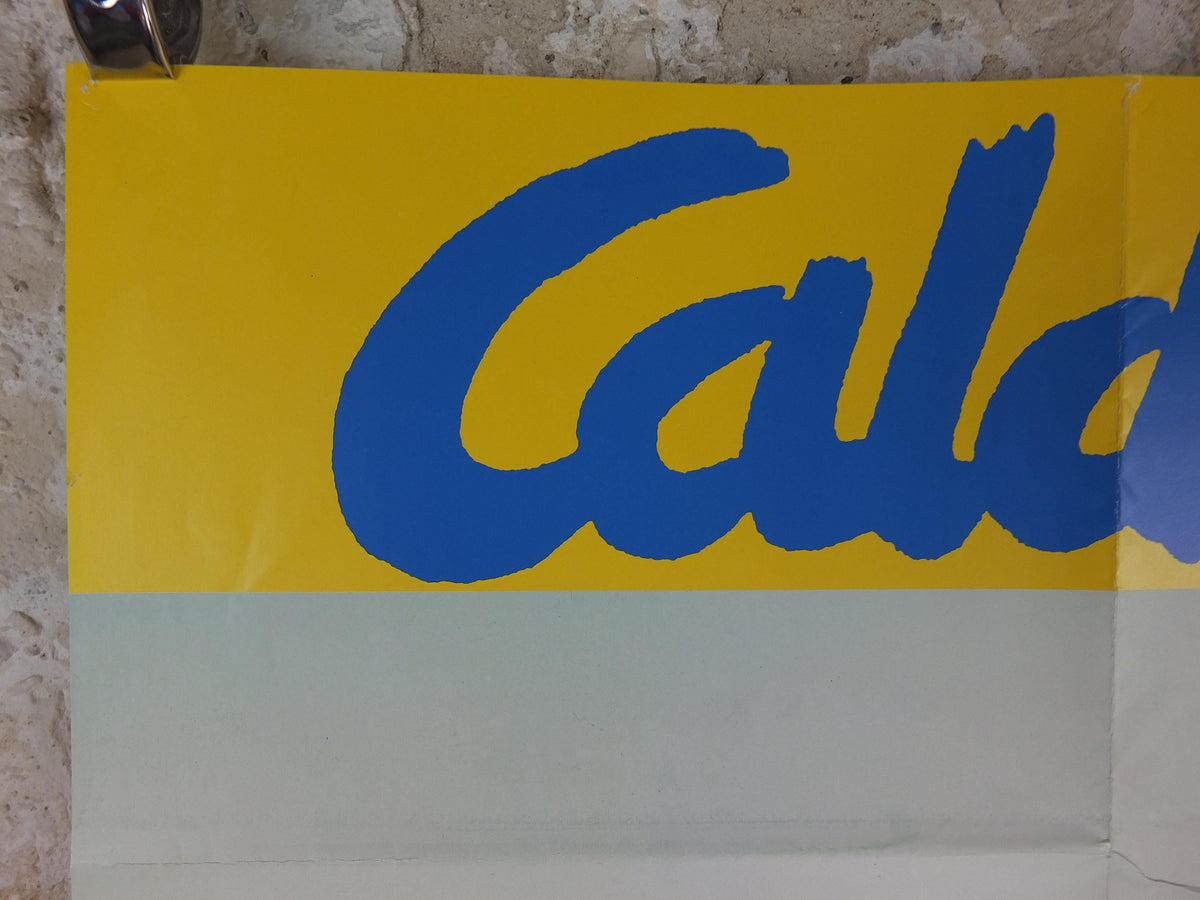 1992 Royal Academy of Arts Poster, Alexander Calder, "Indian Feathers" 1969 Innovative Mobiles artist gallery exhibition, wall art decor