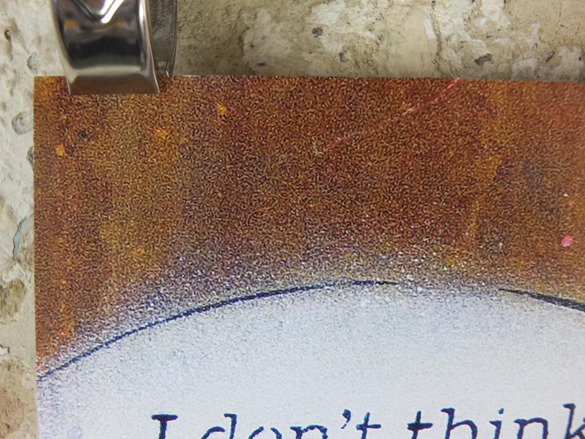 2009 Banksy V Bristol Museum Poster, Dorothy, "I don't think we're on canvas any more", London, Pop Art gallery exhibition, wall art decor