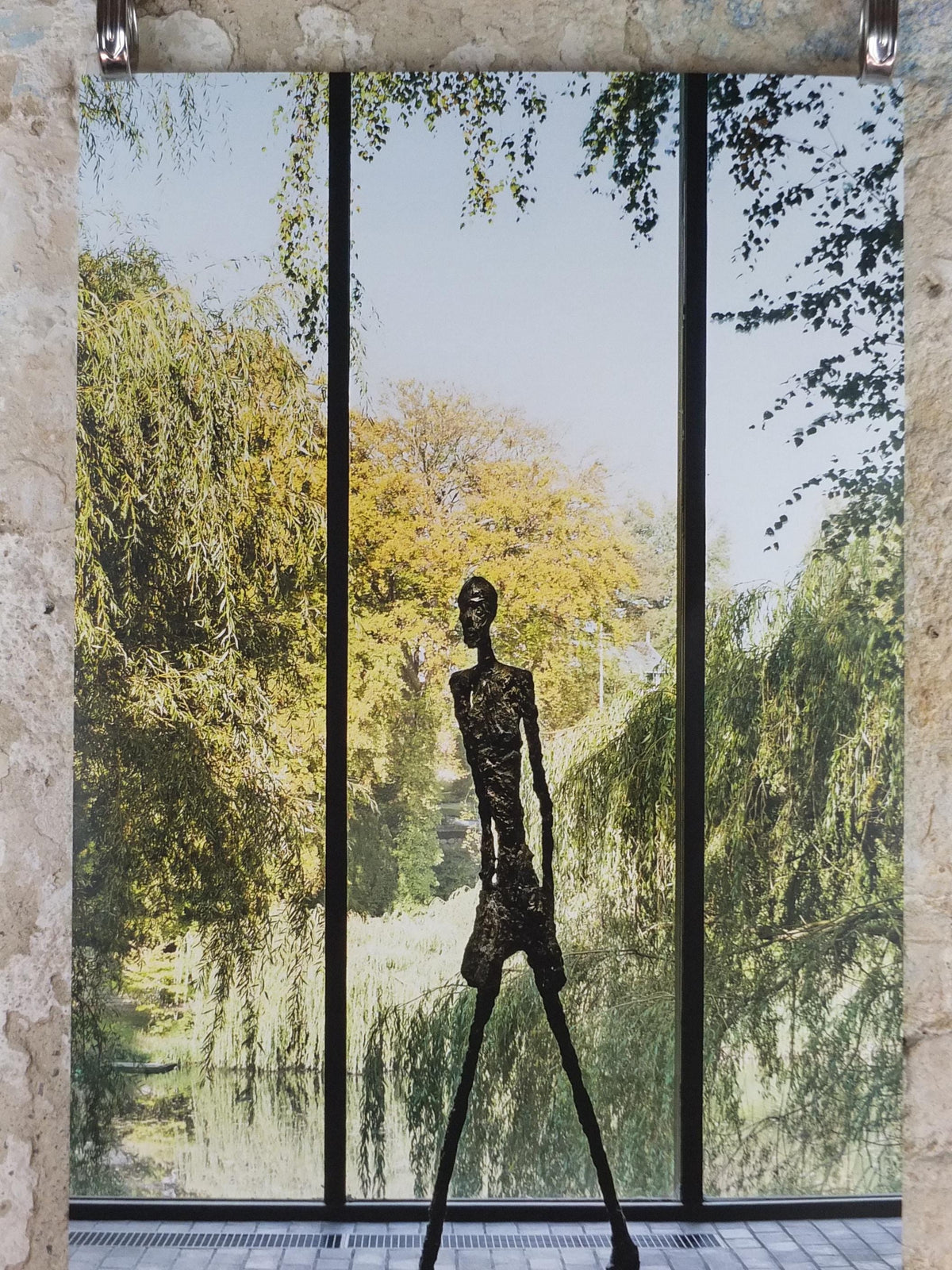 2019 Alberto Giacometti Poster, The Walking Man, L'Homme Qui Marche, Louisiana Copenhagen, Modernism, gallery exhibition, wall art decor