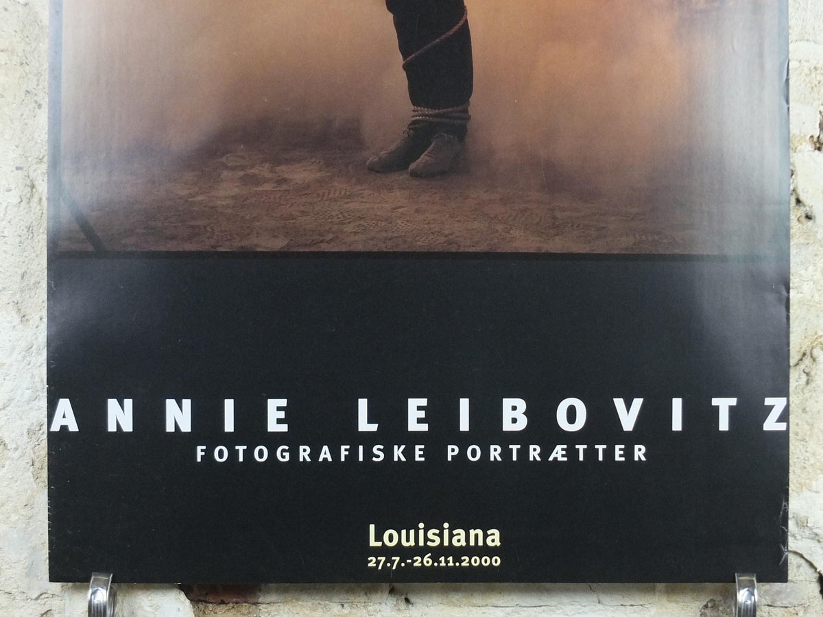 2000 Annie Leibovitz Poster, Clint Eastwood bound in rope, Louisiana, Copenhagen, photography gallery exhibition, wall art decor